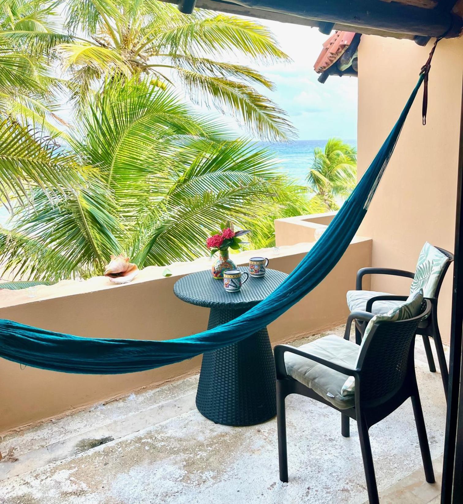 Beachfront Hammock Heaven Akumal Exteriér fotografie