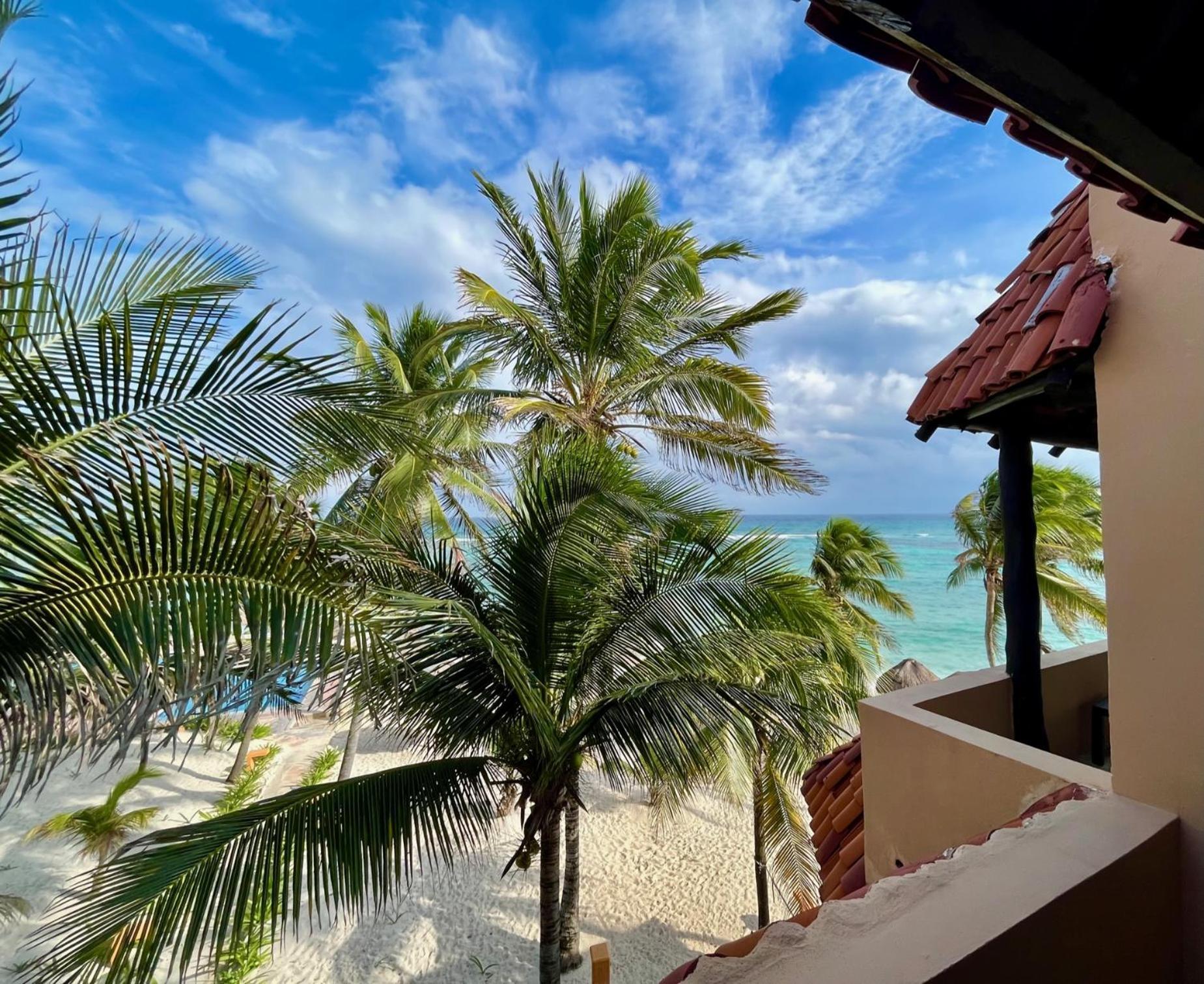 Beachfront Hammock Heaven Akumal Exteriér fotografie