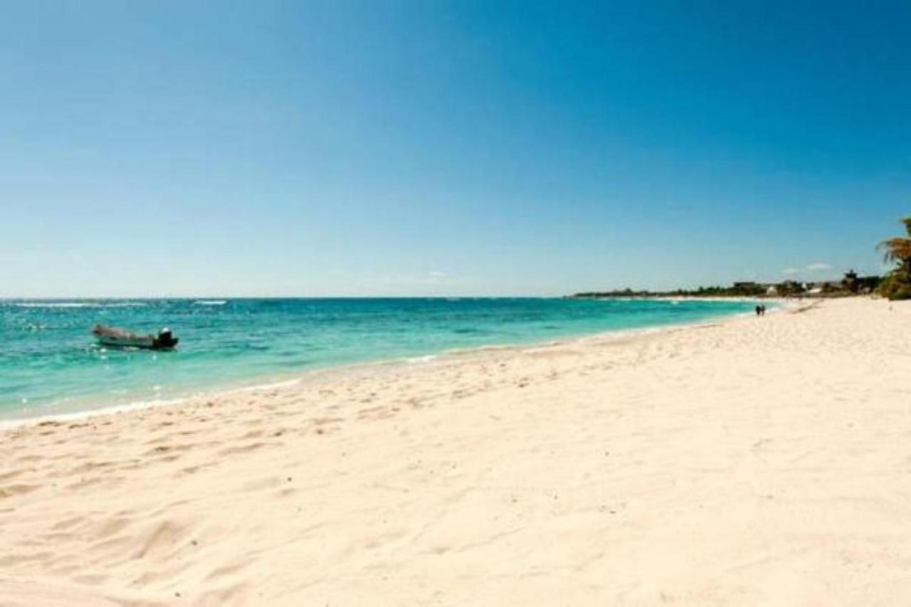 Beachfront Hammock Heaven Akumal Exteriér fotografie